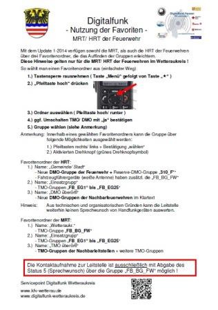 Verwenden der Favoritenordner